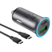 תמונה של מטען לרכב 95W כולל כבל USB-C מבית ACEFAST דגם B16