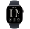 תמונה של שעון חכם אפל סדרה 12 Apple Watch Series 12 MJFX4ZR/A Esim+GPS 42mm גוף בצבע Space Grey Aluminium רצועה Navy Blue Sport Band מידה S/M