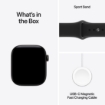 תמונה של שעון חכם אפל סדרה 12 Apple Watch Series 12 MJG04ZR/A eSIM+GPS 42mm גוף בצבע Black Aluminium רצועה Black Sport Band מידה S/M