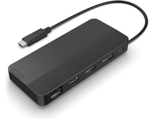 תמונה של LENOVO USB-C Dock Dual Display (with Adapter)