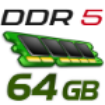 תמונה של ז. לנייח CORSAIR VENGEANCE 64GB 2X32 DDR5 6000MHZ C30 INTEL XMP