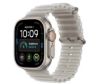 תמונה של שעון חכם אפל סדרת אולטרא 4 Apple Watch Ultra 4 MJAE4KS/A eSIM+GPS 49mm גוף בצבע Natural Titanium case רצועה Translucent Grey Ocean Band מידה One Size