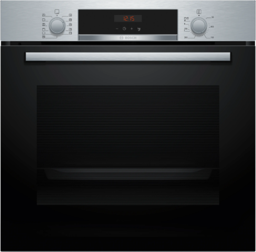 תמונה של תנור בנוי פירוליטי נירוסטה דגם BOSCH HBA574ES3