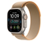 תמונה של שעון חכם אפל סדרת אולטרא 4 Apple Watch Ultra 4 MJAJ4KS/A eSIM+GPS 49mm גוף בצבע  Natural Titanium case רצועה Sand Trail Loop מידה S/M