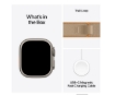 תמונה של שעון חכם אפל סדרת אולטרא 4 Apple Watch Ultra 4 MJAJ4KS/A eSIM+GPS 49mm גוף בצבע  Natural Titanium case רצועה Sand Trail Loop מידה S/M
