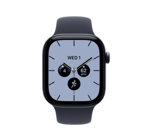 תמונה של שעון חכם אפל סדרה 12 Apple Watch Series 12 MJH04ZR/A eSIM+GPS 42mm גוף בצבע Night Blue Ceramic case רצועה Night Blue מידה M/L