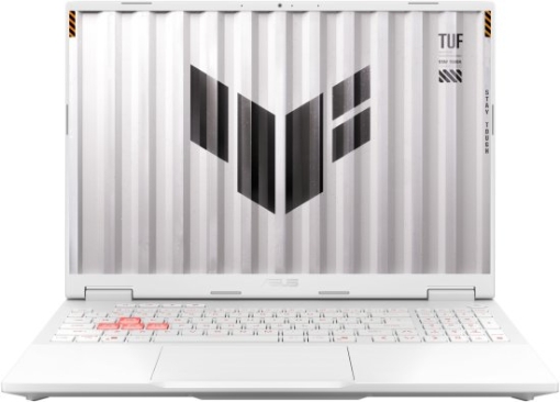 תמונה של מחשב גיימינג נייד “16 ASUS TUF Gaming A16 AMD 7 32GB 1TB FA608UMI-QT248W RTX 5060 בצבע Moonlight White
