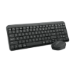 תמונה של סט מקלדת ועכבר אלחוטיים Logitech MK250 Bluetooth בצבע שחור