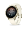 תמונה של שעון ספורט חכם 41″ GARMIN Venu 4 GPS Wi-Fi בצבע Beige w/ Lunar Gold+Bone