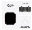 תמונה של שעון חכם אפל סדרת אולטרא 4 Apple Watch Ultra 4  MJAY4KS/A eSIM+GPS 49mm גוף בצבע Black Titanium case רצועה Translucent Black Ocean Band מידה ONE SIZE