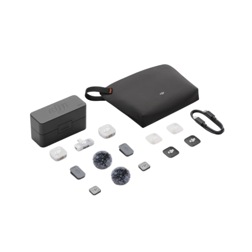 תמונה של מיקרופון אלחוטי (DJI Mic Mini 2 (2 TX + 1 Mobile RX + Charging Case