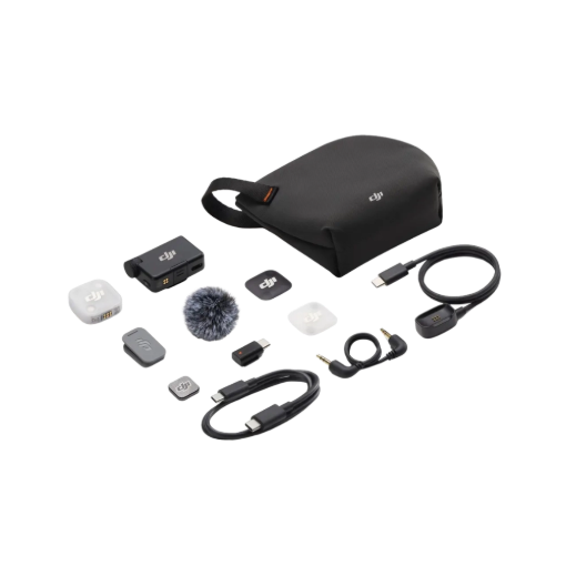 תמונה של מיקרופון אלחוטי(DJI Mic Mini 2 (1 TX + 1 RX