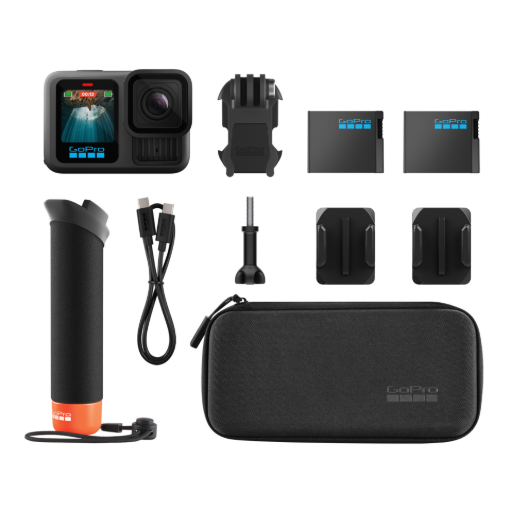 תמונה של מצלמת אקסטרים GoPro HERO13 Black Accessory Bundle NO SD CARD