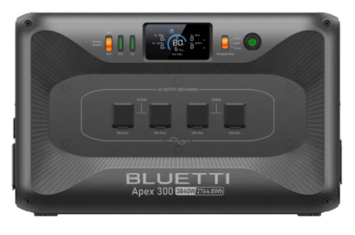 תמונה של תחנת כוח ניידת דגם Apex 300 3,840W/2,764.8Wh מבית BLUETTI