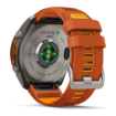תמונה של שעון ספורט חכם GARMIN fēnix 9 Pro inReach בגודל 47 מ”מ בצבע טיטניום כתום סתיו עם רצועה כתומה – יבואן רשמי
