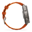 תמונה של שעון ספורט חכם GARMIN fēnix 9 Pro inReach בגודל 47 מ”מ בצבע טיטניום כתום סתיו עם רצועה כתומה – יבואן רשמי