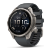 תמונה של שעון ספורט חכם GARMIN fēnix 9 Pro inReach בגודל 47 מ”מ בצבע טיטניום גרפיט עם רצועה אפור כהה יבואן רשמי