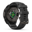 תמונה של שעון ספורט חכם GARMIN fēnix 9 בגודל 47 מ”מ בצבע אפור עם רצועה שחורה – יבואן רשמי