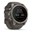 תמונה של שעון ספורט חכם GARMIN fēnix 9 בגודל 51 מ”מ בצבע טיטניום עם רצועה Pebble Gray – יבואן רשמי