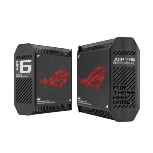 תמונה של ראוטר גיימינג Asus ROG Rapture GT6 - צבע שחור, 2 יחידות באריזה