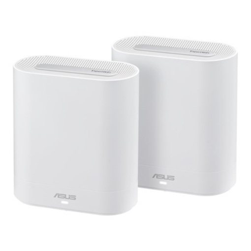 תמונה של ראוטר ASUS ExpertWiFi EBM68 AX7800 Wifi 6 - צבע לבן, 2 יחידות באריזה