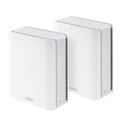 תמונה של ראוטר ASUS ZenWiFi BT10 Tri-band WiFi 7 - צבע לבן, 2 יחידות באריזה