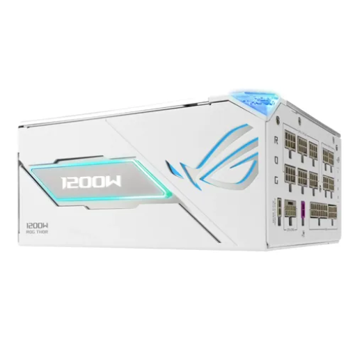 תמונה של ספק כח מודולרי ASUS ROG Thor 1200W Platinum III White