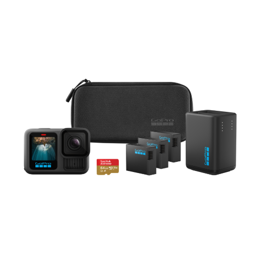 תמונה של מצלמת אקסטרים Go Pro HERO13 Black Extended Power Bundle