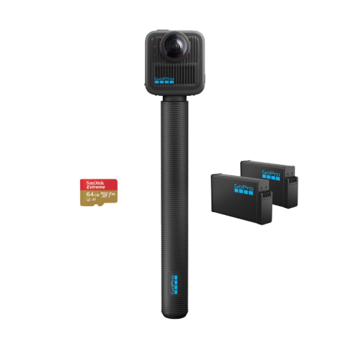 תמונה של מצלמת אקסטרים GoPro MAX2 + Accessories Bundle