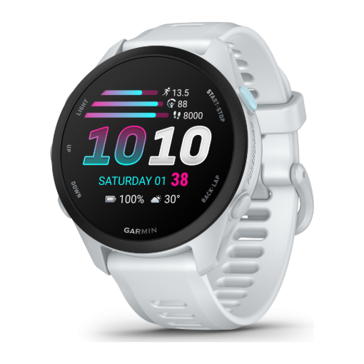 תמונה של שעון ריצה Garmin Forerunner®70 בצבע לבן פנינה