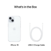 תמונה של טלפון סלולרי 2023 Apple iPhone 15 128GB MTP43HX/A בצבע כחול