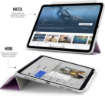 תמונה של כיסוי Origami No.3 ל-iPad Air 11″ M2/M3/M4/ iPad Air 10.9 עם אחסון ל-Apple Pencil מבית Pipetto בצבע סגול מטל