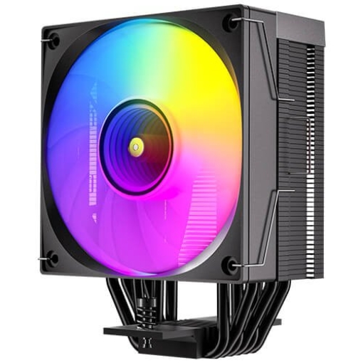 תמונה של קירור למעבד Antec F600 ARGB Black 220W 120mm PWM 6 Heatpipes