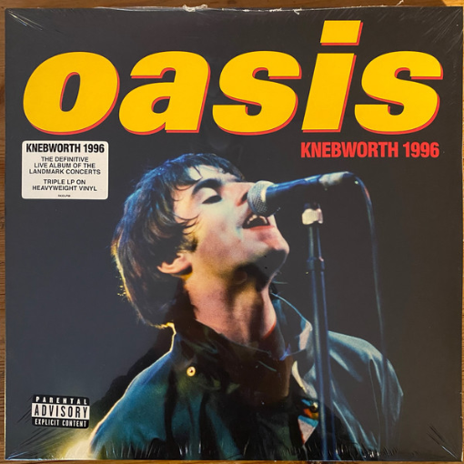 תמונה של תקליט משולש Oasis – Knebworth 1996 3LP