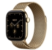 תמונה של שעון חכם אפל סדרה 12 Apple Watch Series 12 MJGL4ZR/A eSIM+GPS 42mm גוף בצבע Radiant Gold Titanium רצועה Radiant Gold Milanese מידה M/L