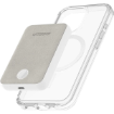 תמונה של סוללת גיבוי אלחוטית OtterBox 5000mAh Magsafe USB-C בצבע לבן