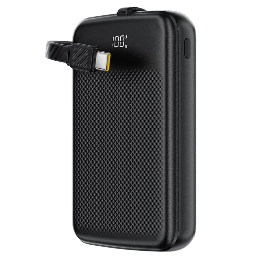 תמונה של סוללת גיבוי אלחוטית 10000mAh PD22.5W עם כבל מובנה ACEFAST M13