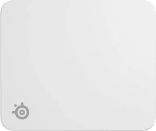 תמונה של משטח לעכבר לגיימרים SteelSeries QcK Medium 320x270x2mm בצבע לבן