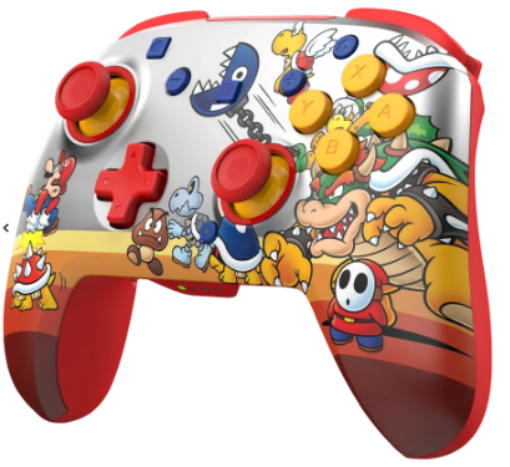 תמונה של בקר גיימינג אלחוטי דגם Rematch Wireless Controller – Koopa Troop מבית Turtle Beach