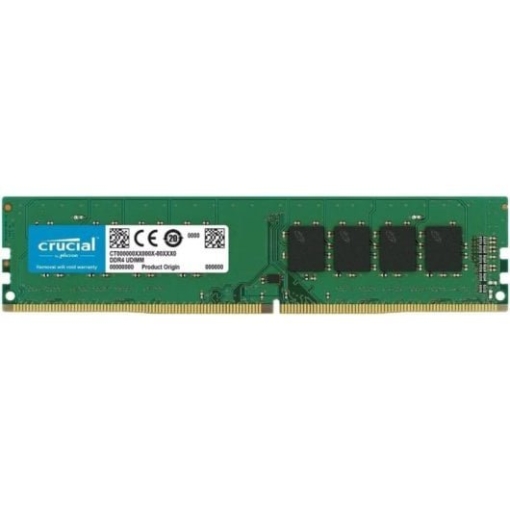 תמונה של זכרון לנייח Crucial DDR4 8GB 3200Mhz C22 UDIMM