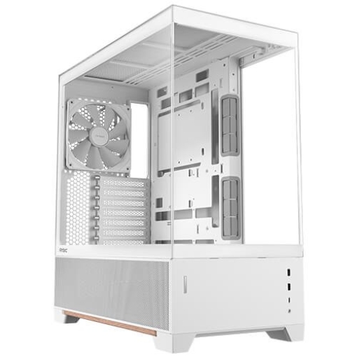 תמונה של מארז Antec C6 Wood White ATX 3 PWM Fans Type C