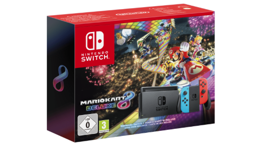 תמונה של קונסולת משחקים Nintendo Switch + Mario Kart 8 Deluxe – שנתיים אחריות יבואן רשמי