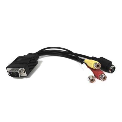 תמונה של VGA to Full RCA & S-Video Adapter