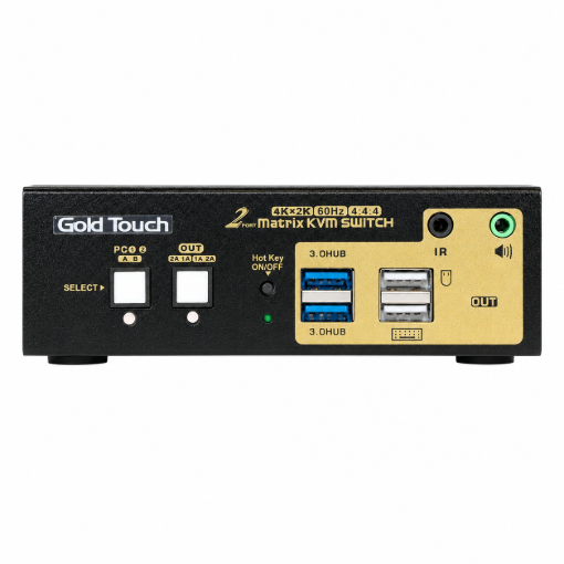 תמונה של 2 Ports HDMI + DP KVM Switch