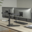 תמונה של Adjustable dual monitor stand