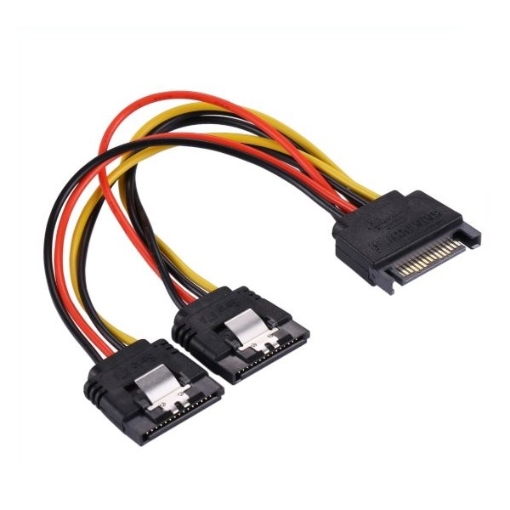 תמונה של SATA Power Splitter Cable With Clip