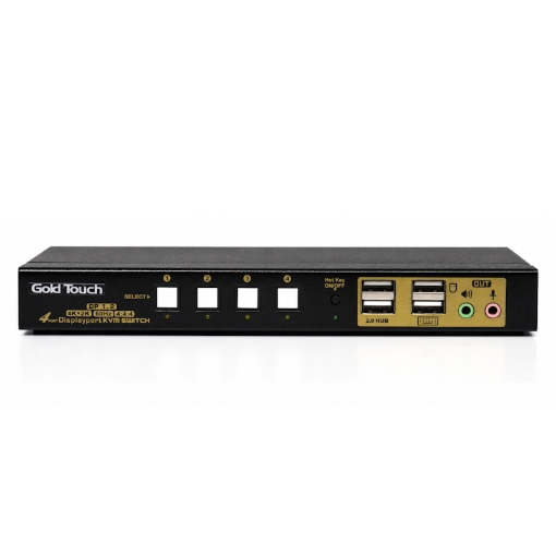 תמונה של 4 ports Displayport KVM Switch