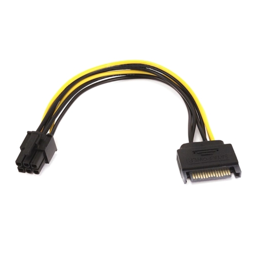 תמונה של 15Pin SATA to PCIe 6Pin Card