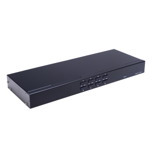 תמונה של 8Ports KVM Switch with LAN Connection