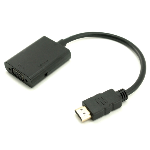 תמונה של HDMI to VGA Adapter With Audio